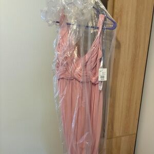 David’s bridal bridesmaid dress . Size 8 . Color : Ballet. NWT